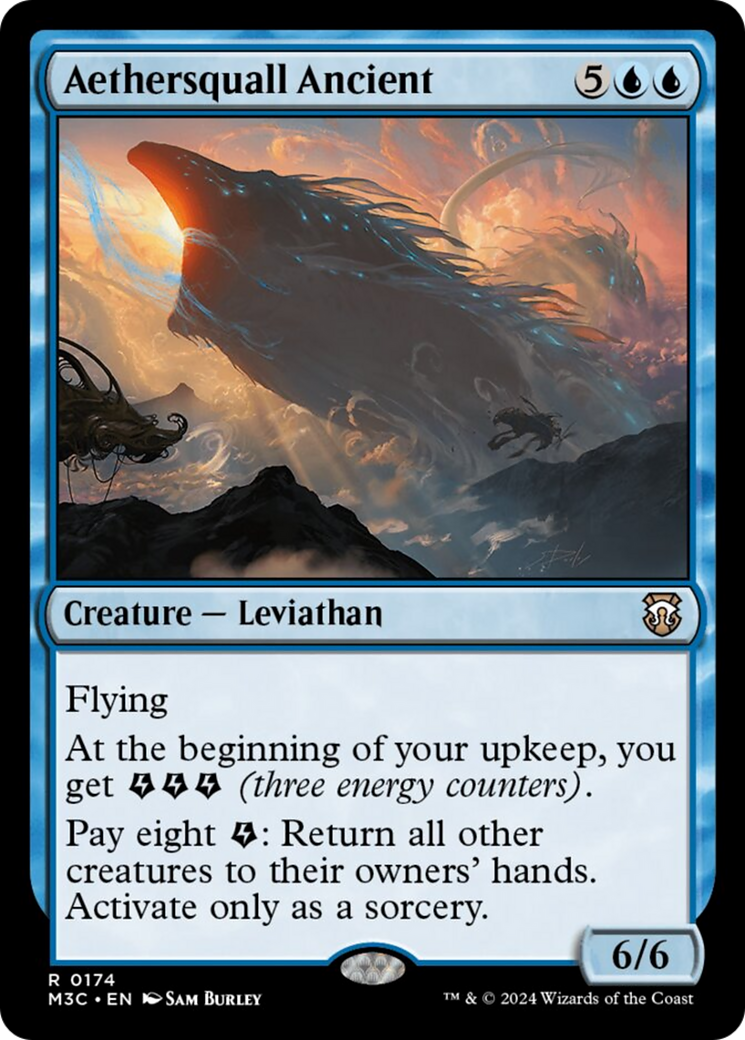 Aethersquall Ancient (Ripple Foil) [Modern Horizons 3 Commander] | Devastation Store