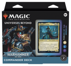 Warhammer 40,000 - Commander Deck (Forces of the Imperium) | Devastation Store