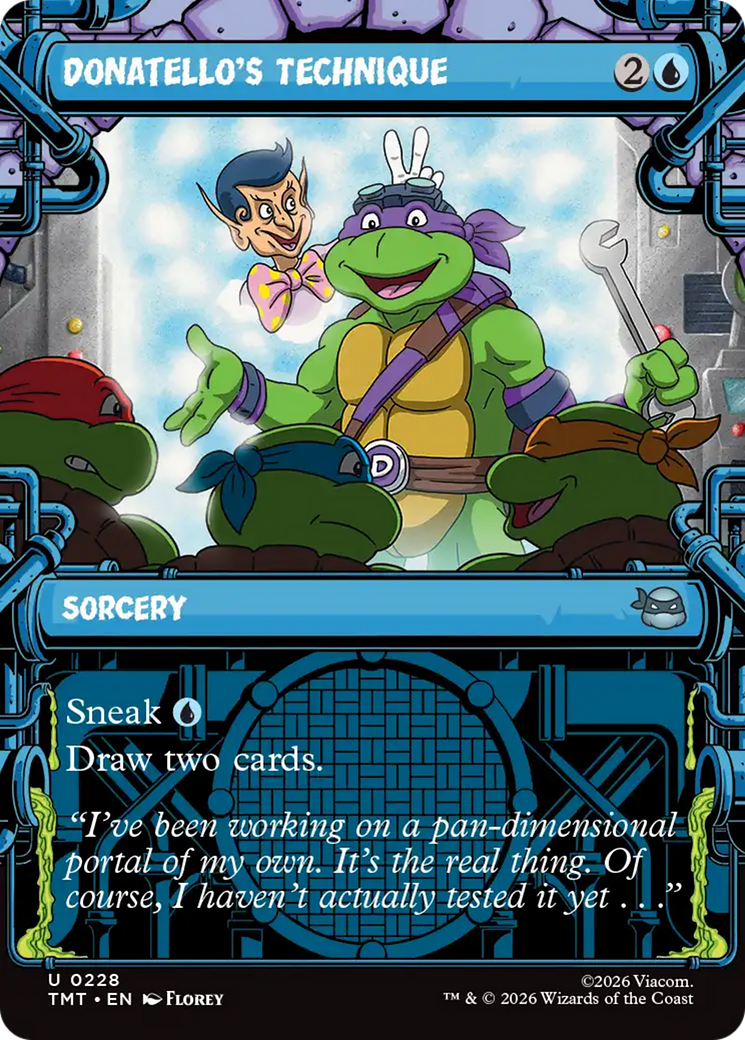 Donatello's Technique (Showcase) [Teenage Mutant Ninja Turtles] | Devastation Store
