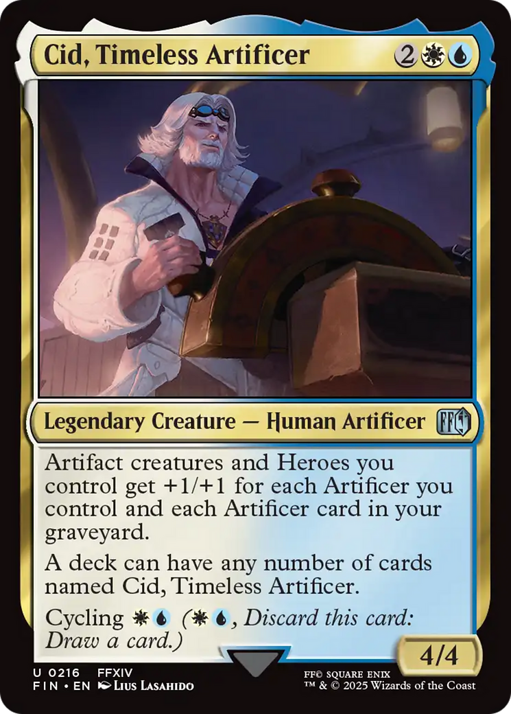 Cid, Timeless Artificer (0216) [FINAL FANTASY] | Devastation Store