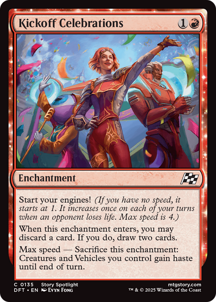Kickoff Celebrations [Aetherdrift] | Devastation Store