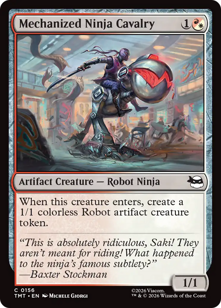 Mechanized Ninja Cavalry [Teenage Mutant Ninja Turtles] - Devastation Store | Devastation Store