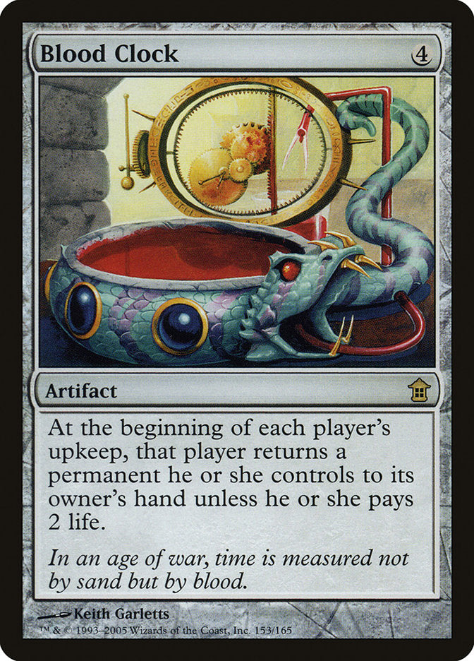 Blood Clock [Saviors of Kamigawa] | Devastation Store