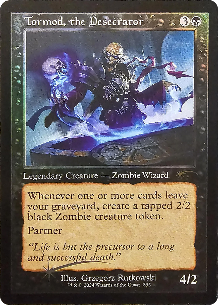 Tormod, the Desecrator (Retro Frame) [Secret Lair Drop Series] | Devastation Store
