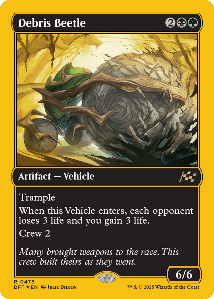 Debris Beetle (First-Place Foil) [Aetherdrift] | Devastation Store
