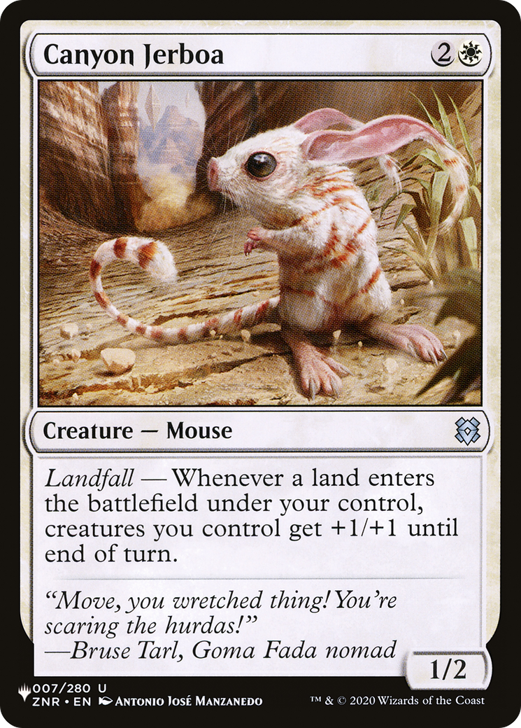 Canyon Jerboa [The List] | Devastation Store