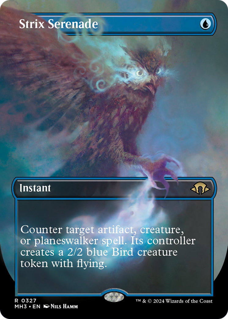 Strix Serenade (Borderless) [Modern Horizons 3] | Devastation Store