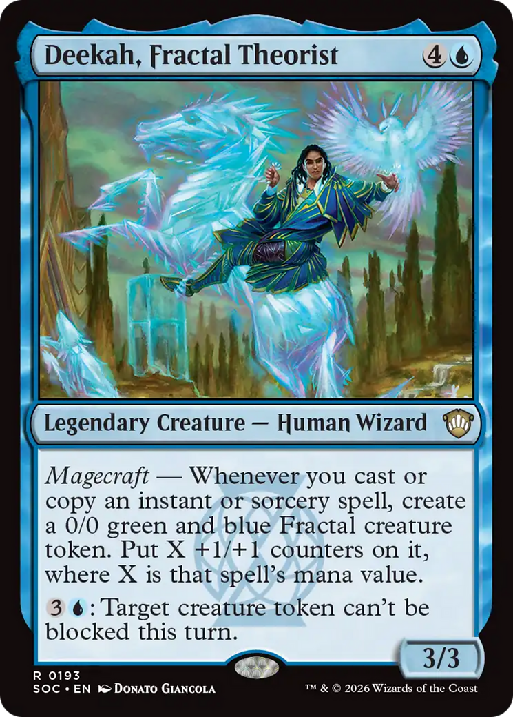 Deekah, Fractal Theorist [Secrets of Strixhaven Commander] | Devastation Store