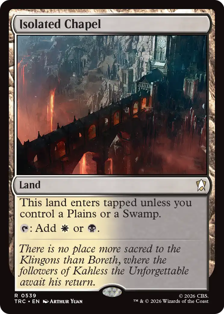 Isolated Chapel (Surge Foil) [Star Trek Commander] | Devastation Store