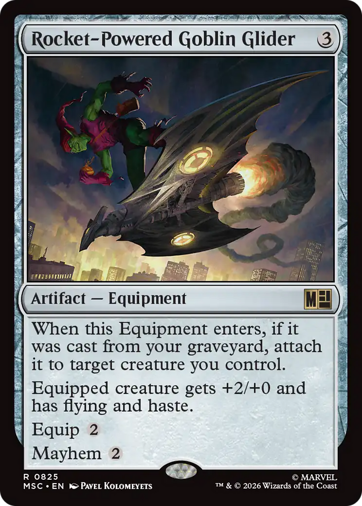Rocket-Powered Goblin Glider [Marvel Super Heroes Commander] | Devastation Store