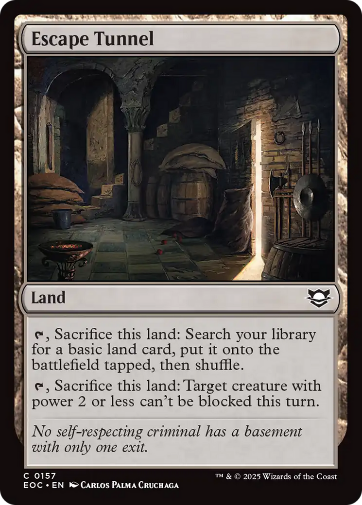 Escape Tunnel [Edge of Eternities Commander] | Devastation Store