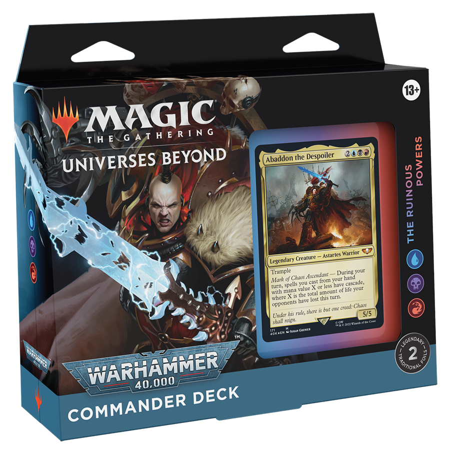 Warhammer 40,000 - Commander Deck (The Ruinous Powers) | Devastation Store