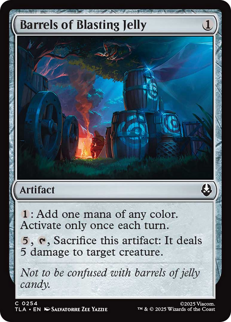 Barrels of Blasting Jelly [Avatar: The Last Airbender] | Devastation Store