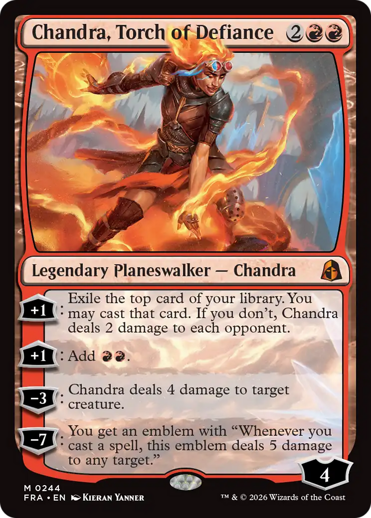 Chandra, Torch of Defiance [Reality Fracture] | Devastation Store