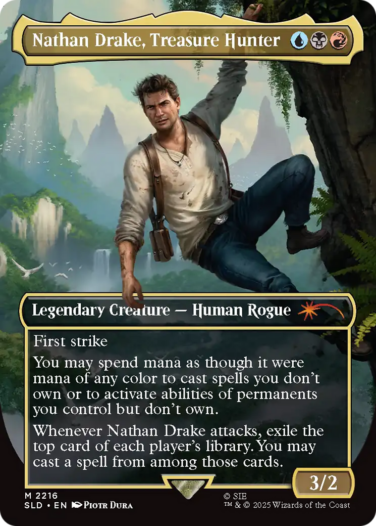 Nathan Drake, Treasure Hunter [Secret Lair Drop Series] | Devastation Store