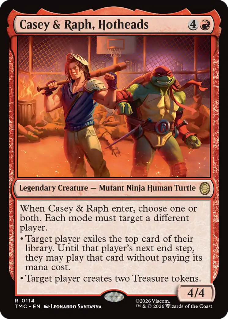 Casey & Raph, Hotheads [Teenage Mutant Ninja Turtles Commander] | Devastation Store