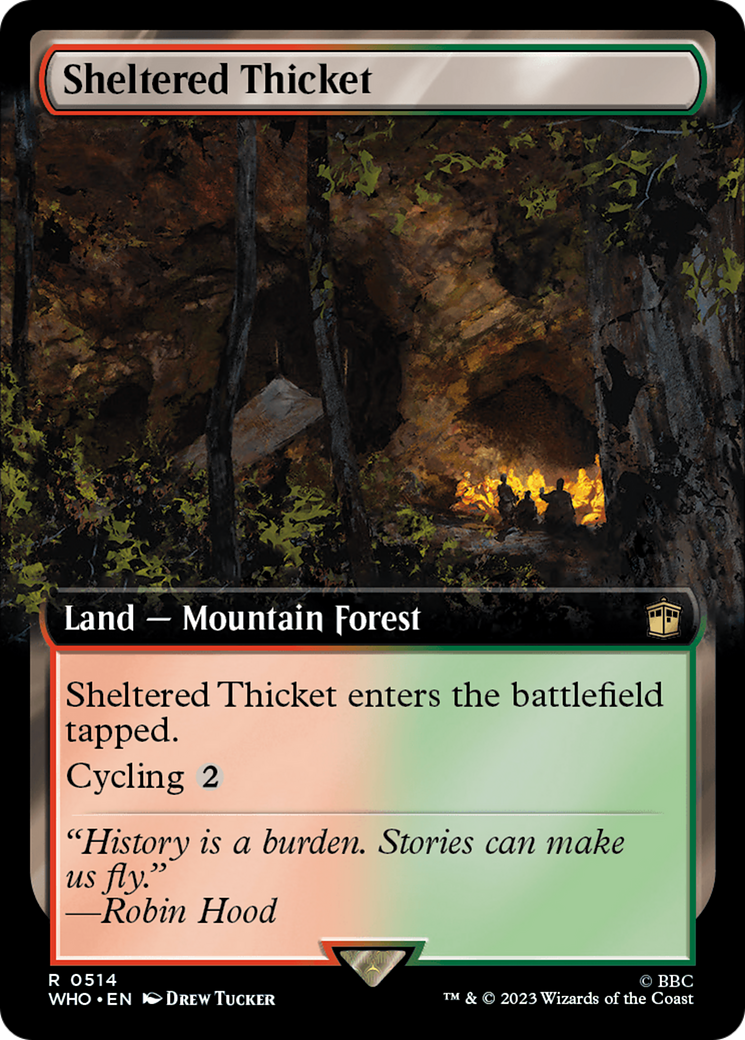 Sheltered Thicket (Extended Art) [Doctor Who] | Devastation Store