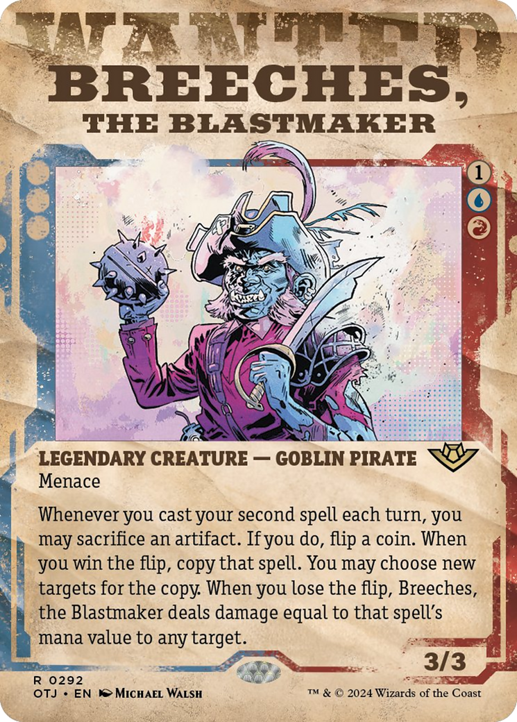 Breeches, the Blastmaker (Showcase) [Outlaws of Thunder Junction] | Devastation Store