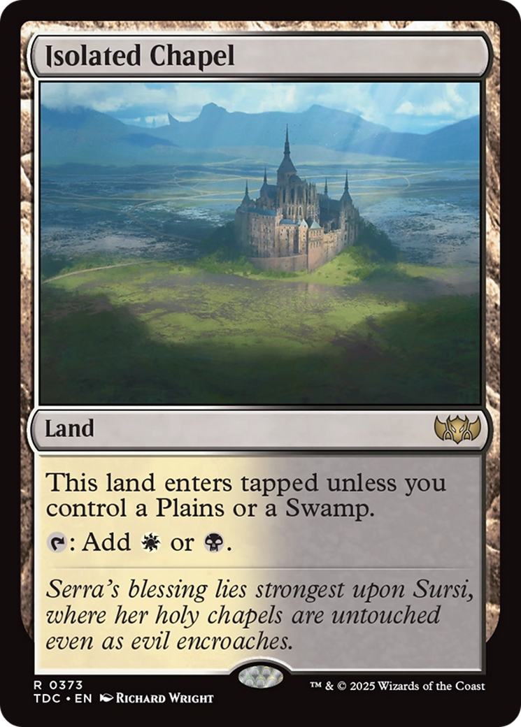 Isolated Chapel [Tarkir: Dragonstorm Commander] | Devastation Store