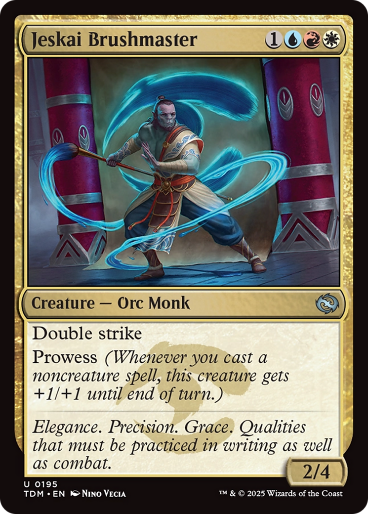 Jeskai Brushmaster [Tarkir: Dragonstorm] | Devastation Store