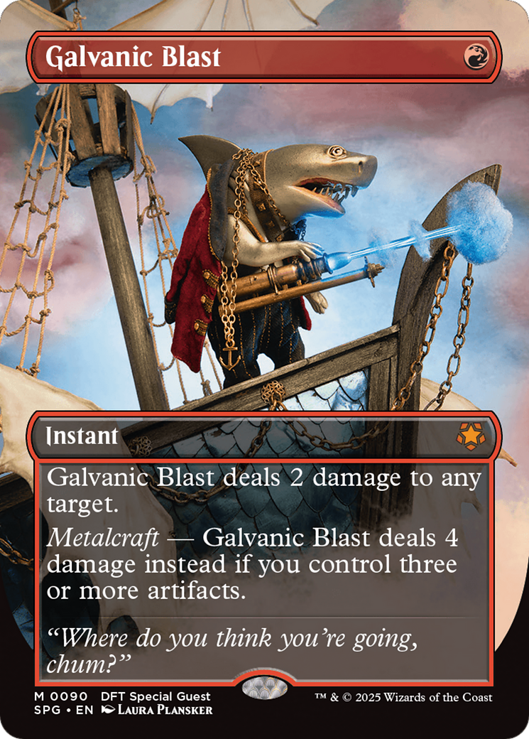 Galvanic Blast (Borderless) [Aetherdrift Special Guests] | Devastation Store