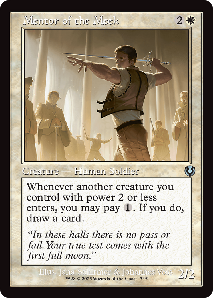 Mentor of the Meek (Retro Frame) [Innistrad Remastered] | Devastation Store