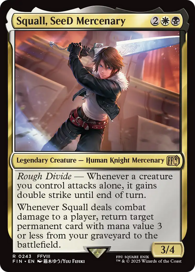 Squall, SeeD Mercenary [FINAL FANTASY] | Devastation Store