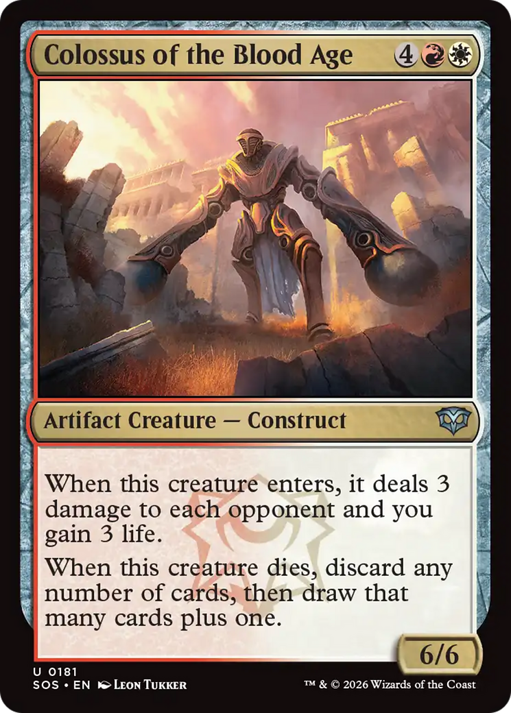 Colossus of the Blood Age [Secrets of Strixhaven] | Devastation Store