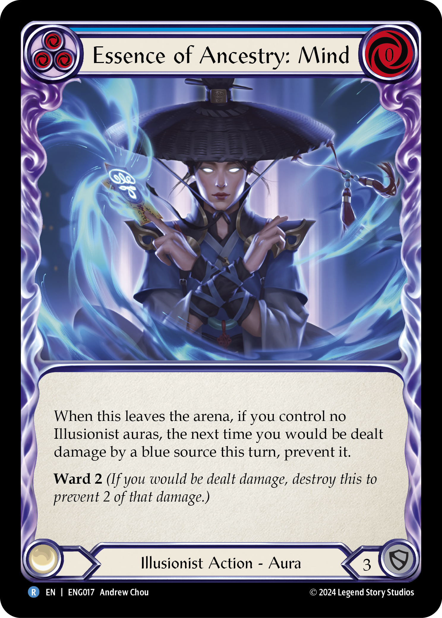 Essence of Ancestry: Mind [ENG017] (Part the Mistveil Enigma Blitz Deck) | Devastation Store