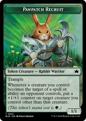 Food // Pawpatch Recruit Double-Sided Token [Bloomburrow Tokens] | Devastation Store