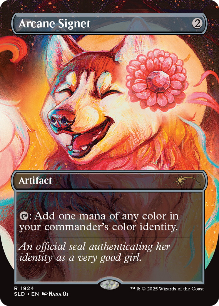 Arcane Signet (1924) (Rainbow Foil) [Secret Lair Drop Series] | Devastation Store