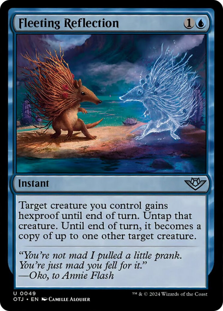 Fleeting Reflection [Outlaws of Thunder Junction] | Devastation Store