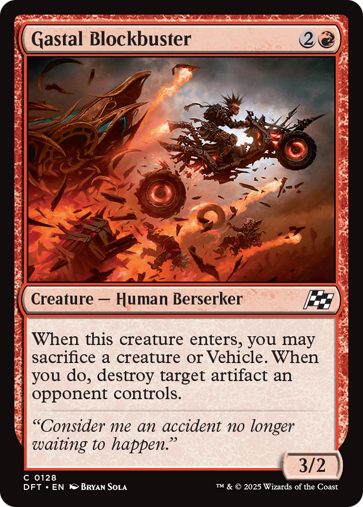 Gastal Blockbuster [Aetherdrift] | Devastation Store