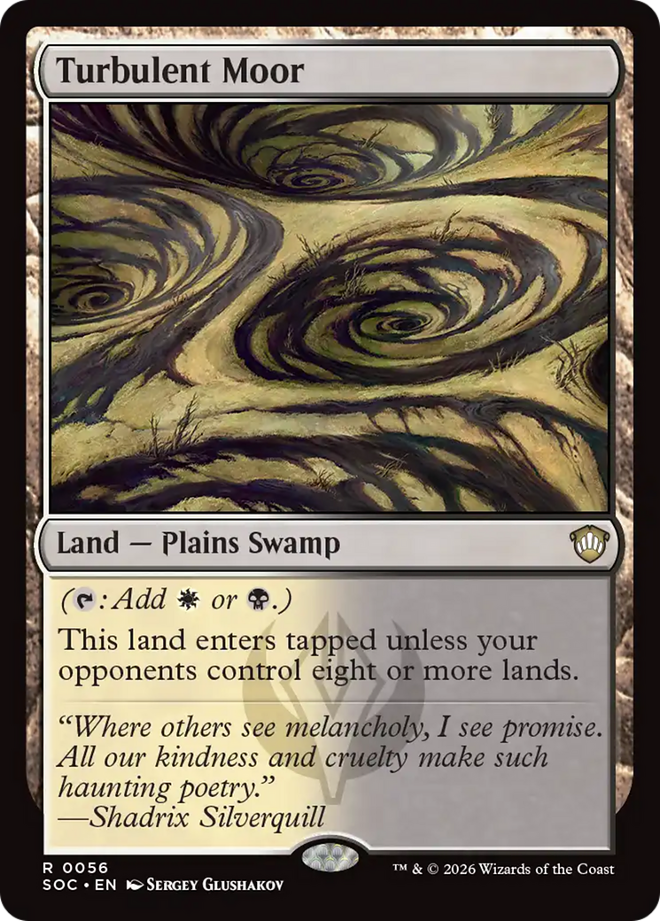 Turbulent Moor [Secrets of Strixhaven Commander] | Devastation Store