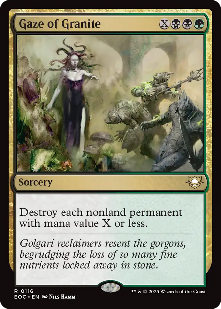 Gaze of Granite [Edge of Eternities Commander] | Devastation Store
