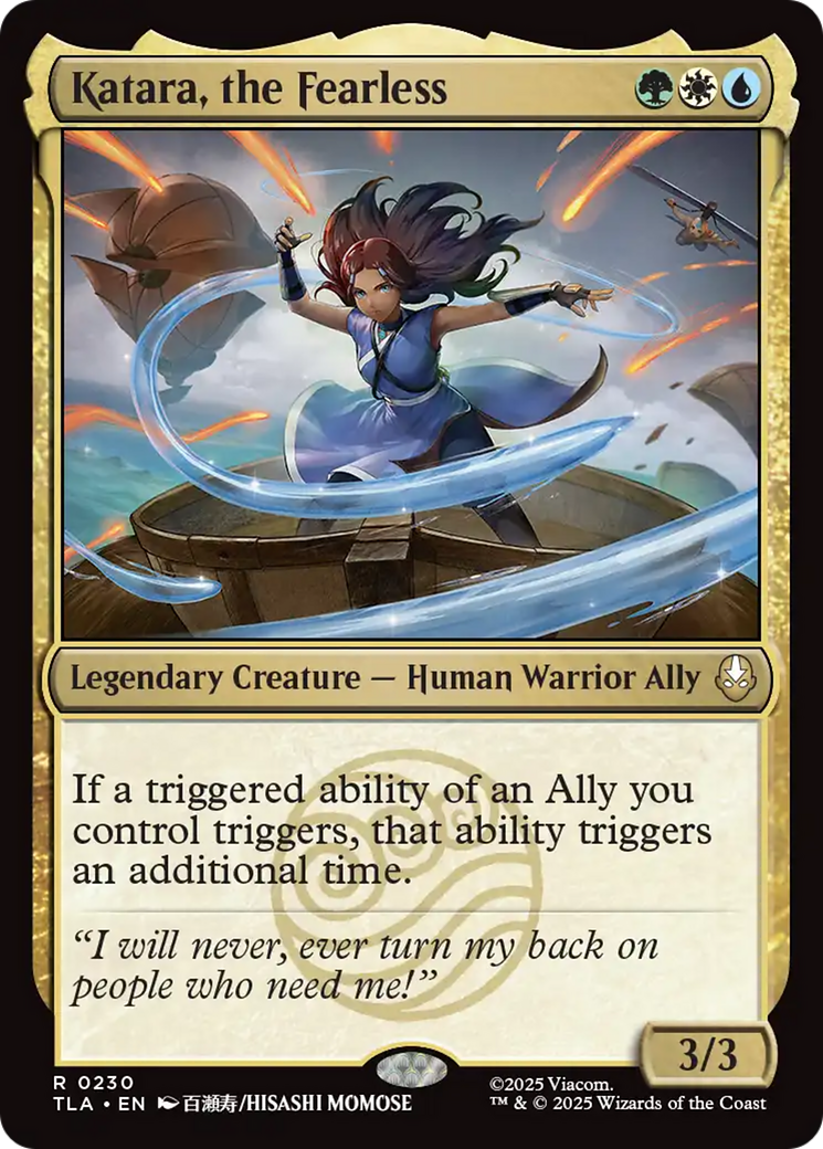 Katara, the Fearless [Avatar: The Last Airbender] | Devastation Store