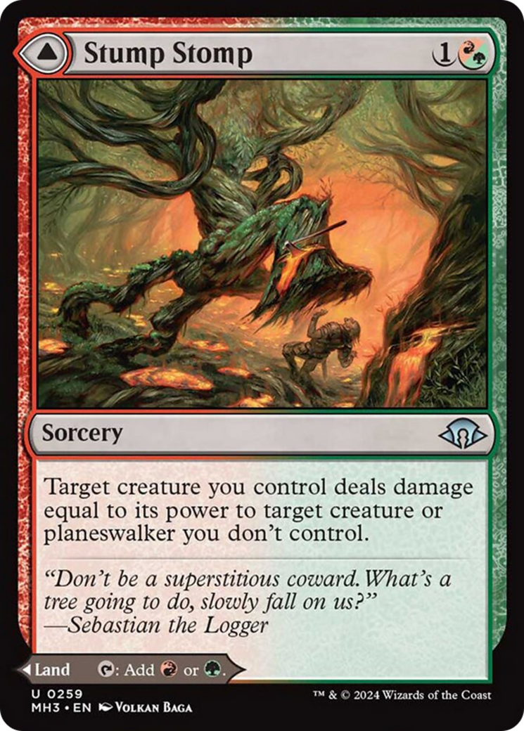 Stump Stomp // Burnwillow Clearing [Modern Horizons 3] | Devastation Store