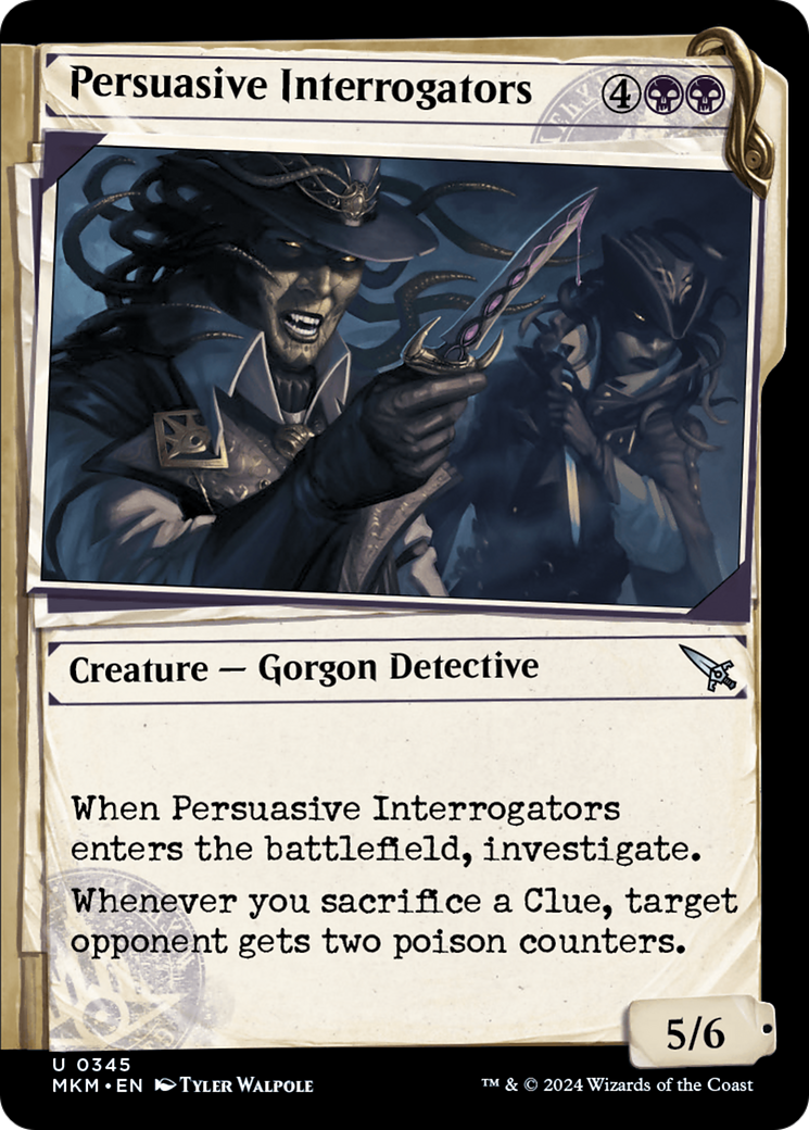 Persuasive Interrogators (Showcase) [Murders at Karlov Manor] | Devastation Store