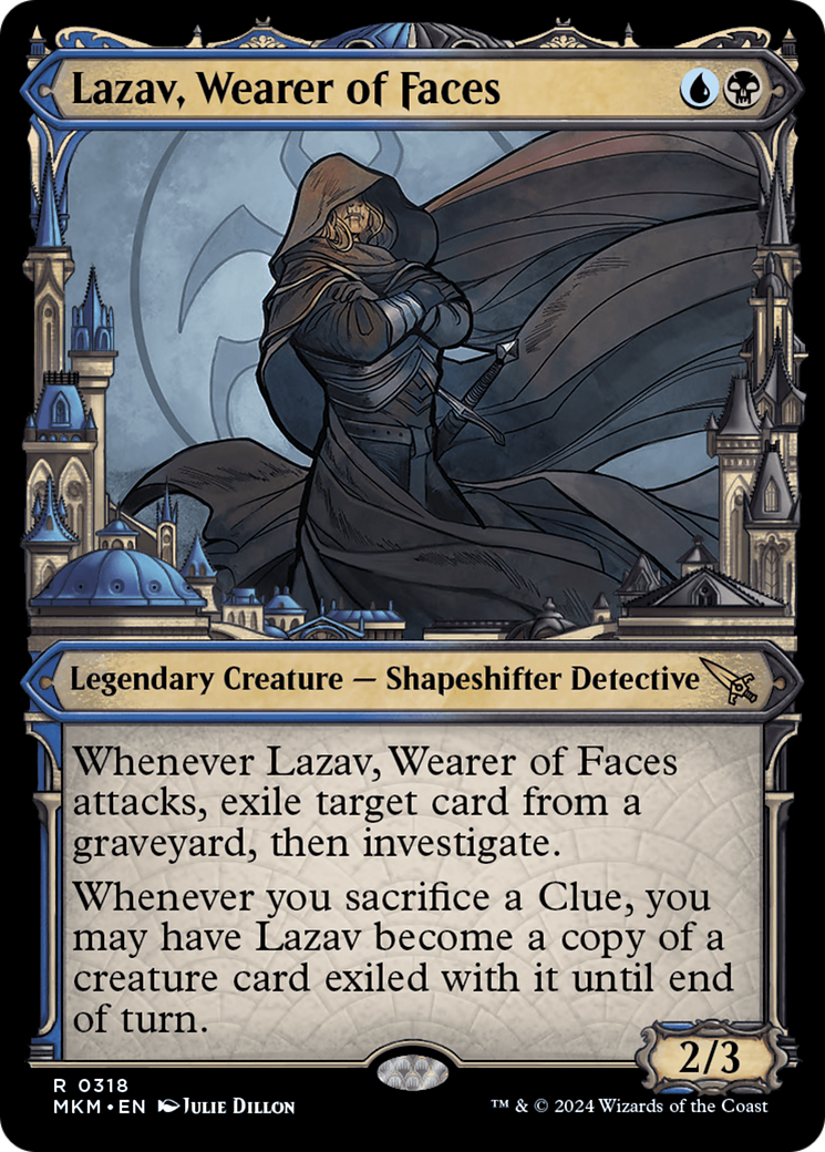 Lazav, Wearer of Faces (Showcase) (0318) [Murders at Karlov Manor] | Devastation Store