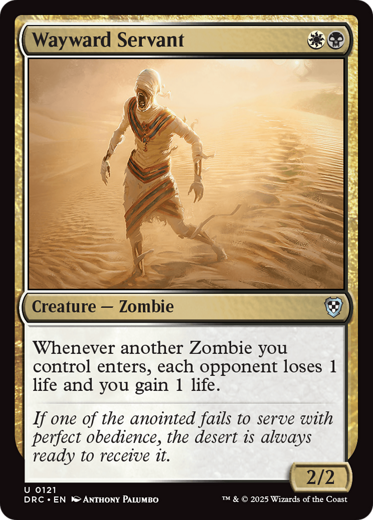 Wayward Servant [Aetherdrift Commander] | Devastation Store