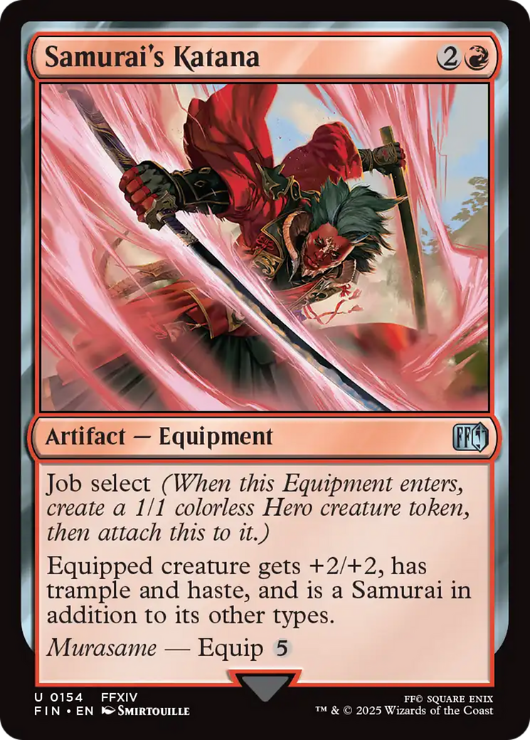 Samurai's Katana [FINAL FANTASY] | Devastation Store