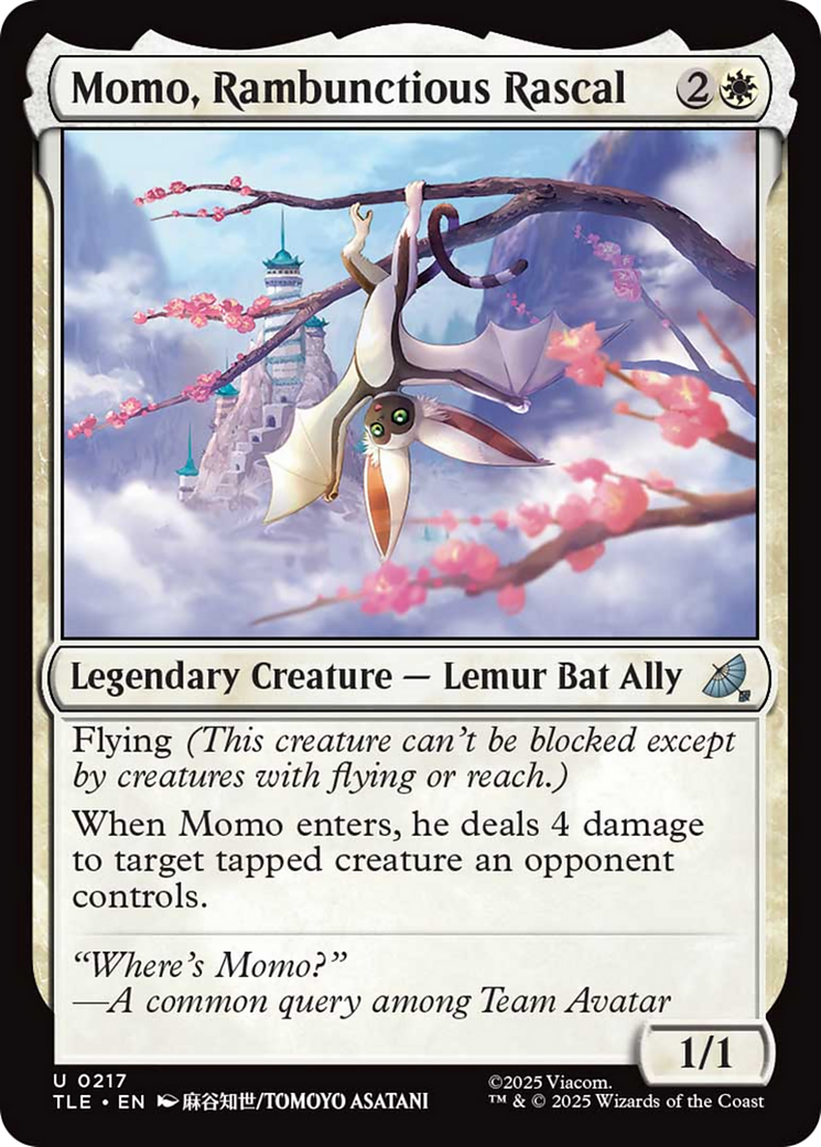 Momo, Rambunctious Rascal [Avatar: The Last Airbender: Eternal-Legal] | Devastation Store