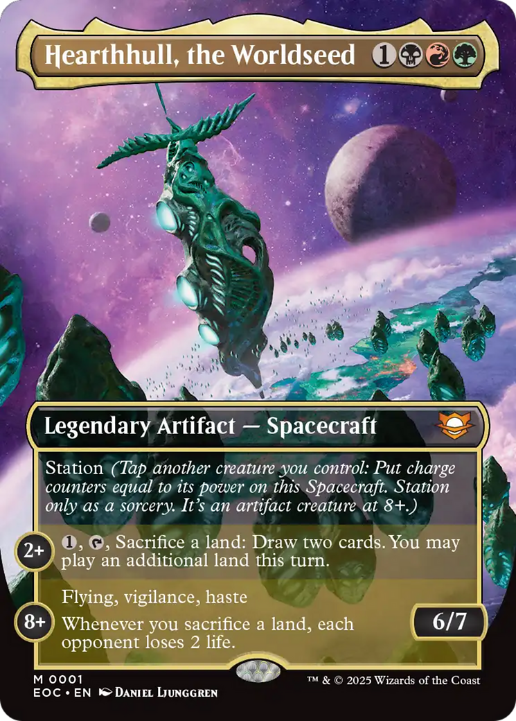 Hearthhull, the Worldseed (Borderless) [Edge of Eternities Commander] | Devastation Store