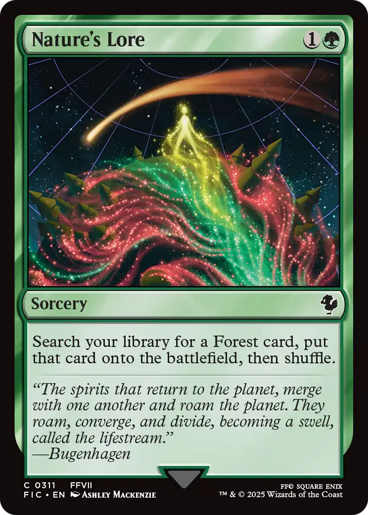 Nature's Lore [FINAL FANTASY Commander] | Devastation Store