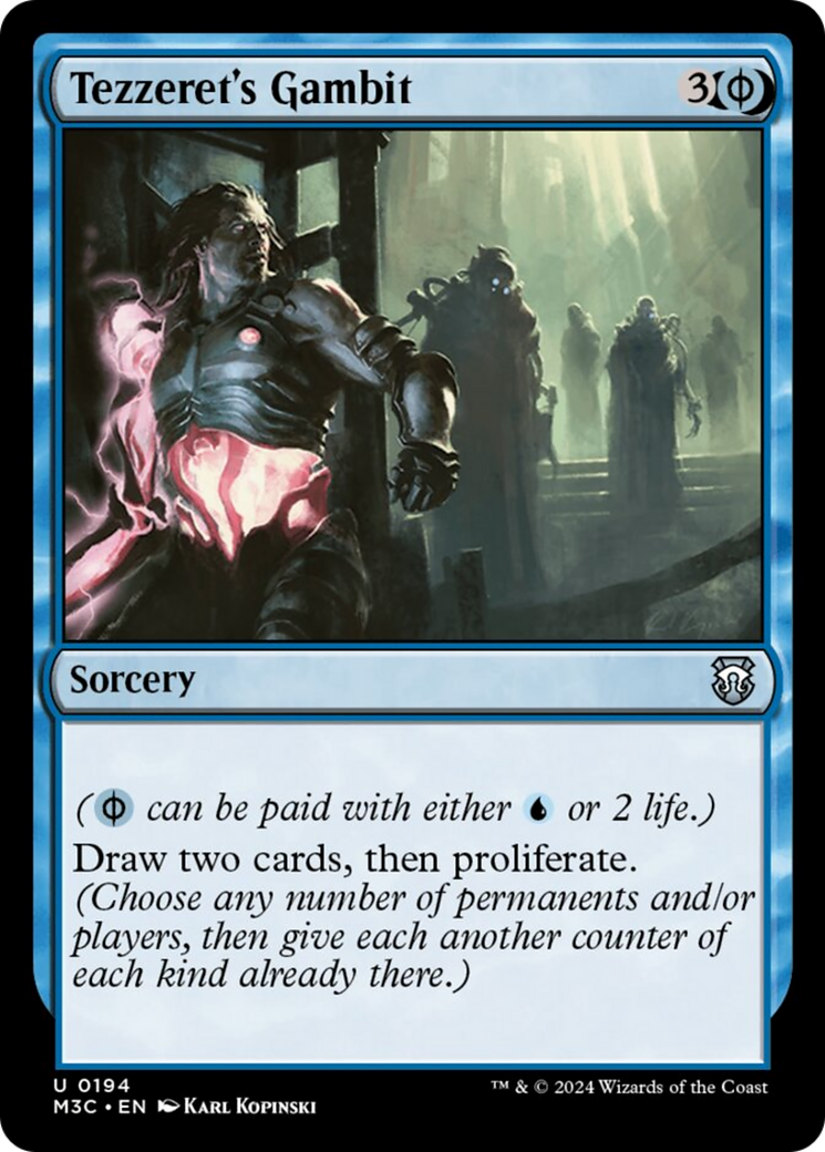 Tezzeret's Gambit [Modern Horizons 3 Commander] | Devastation Store
