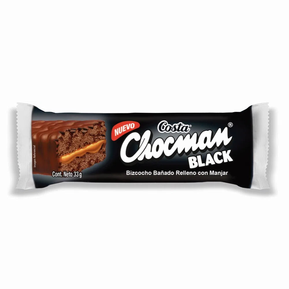 Confites y bebidas - Chocman Black 33 grs | Devastation Store