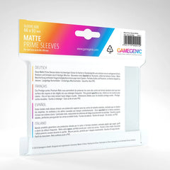 PROTECTOR MATTE PRIME SLEEVES - BLANCO | Devastation Store