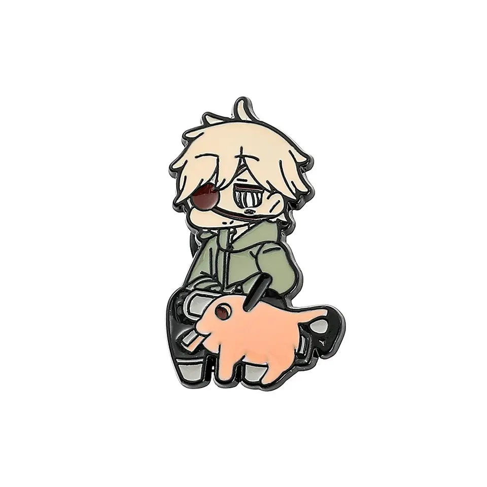 Pin Pochita y Denji | Devastation Store