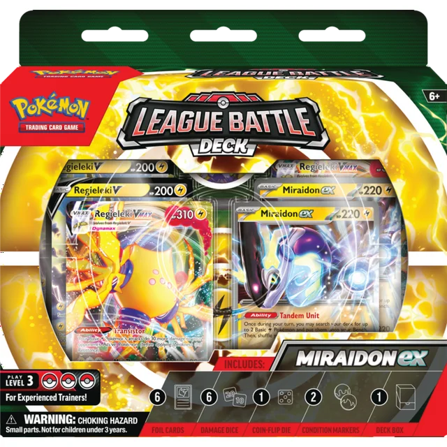 Pokémon Miraidon Ex League Battle Deck | Devastation Store