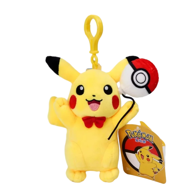 Llavero De Peluche Pokemon Pikachu Eevee Bulbasaur | Devastation Store